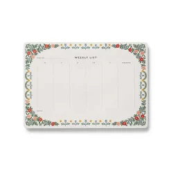 Rosette Weekly Desk Pad