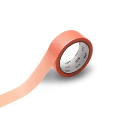 Silky Orange Washi Tape Single Roll
