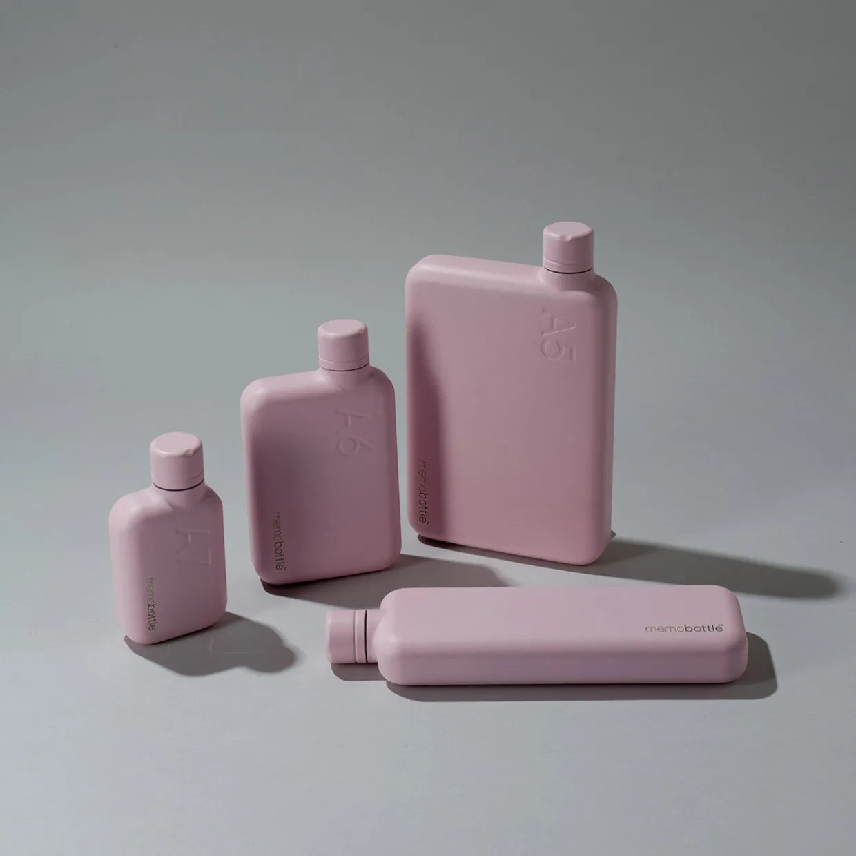 Slim Pink Salt Stainless Steel Drink Bottle