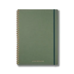 Spiral Bound Notebook Plain B5 Forest