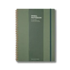 Spiral Bound Notebook Ruled B5 Forest