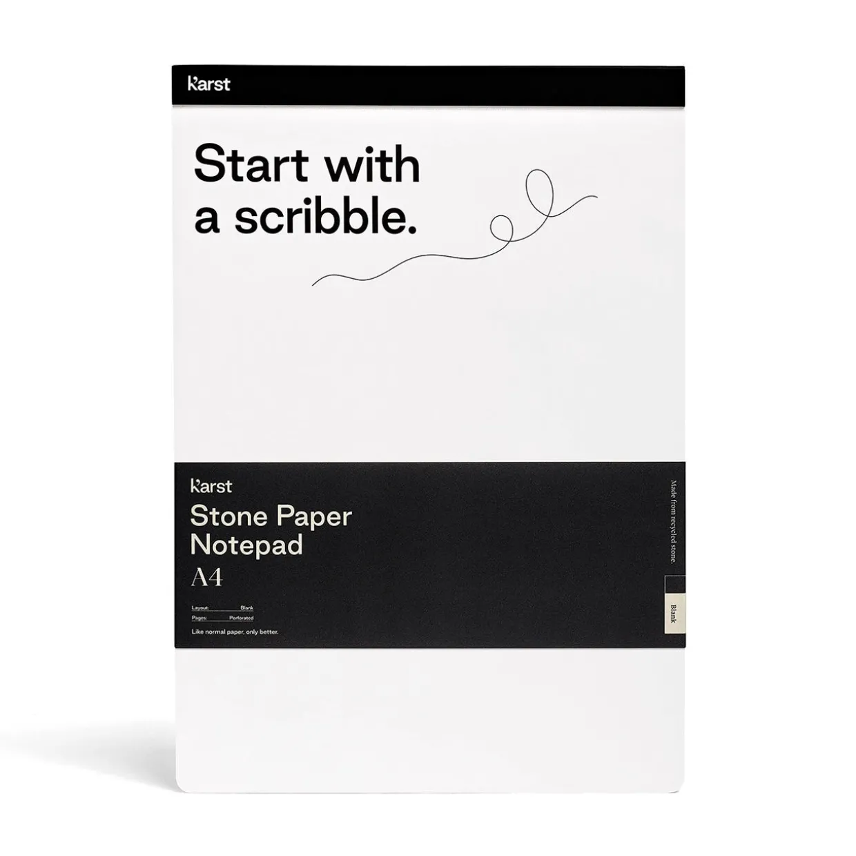 Stone Paper Notepad A4