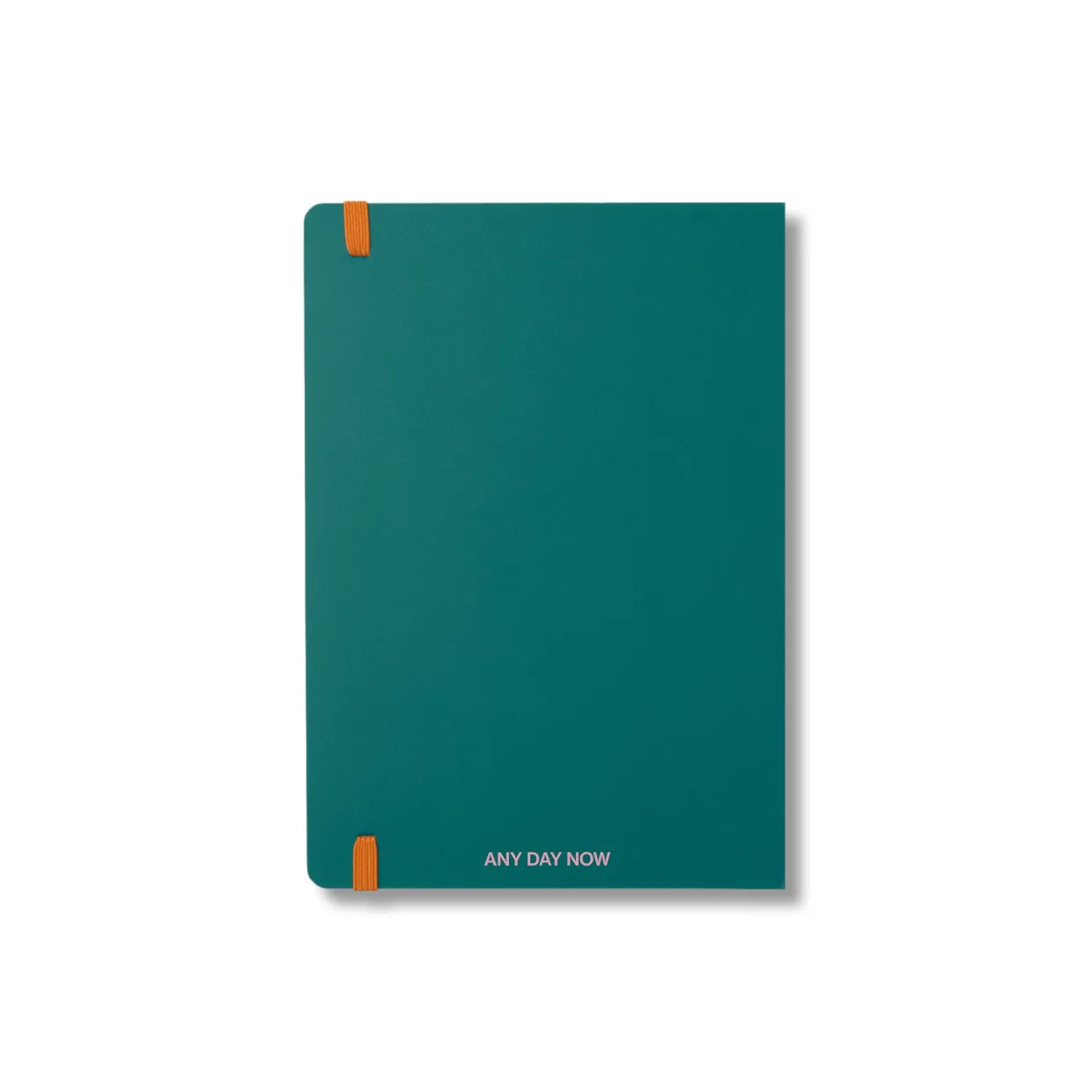 Teal Open Bound Notebook Ruled A5