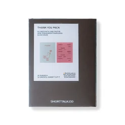 Thank You Pack Set of 6 Greeting Cards