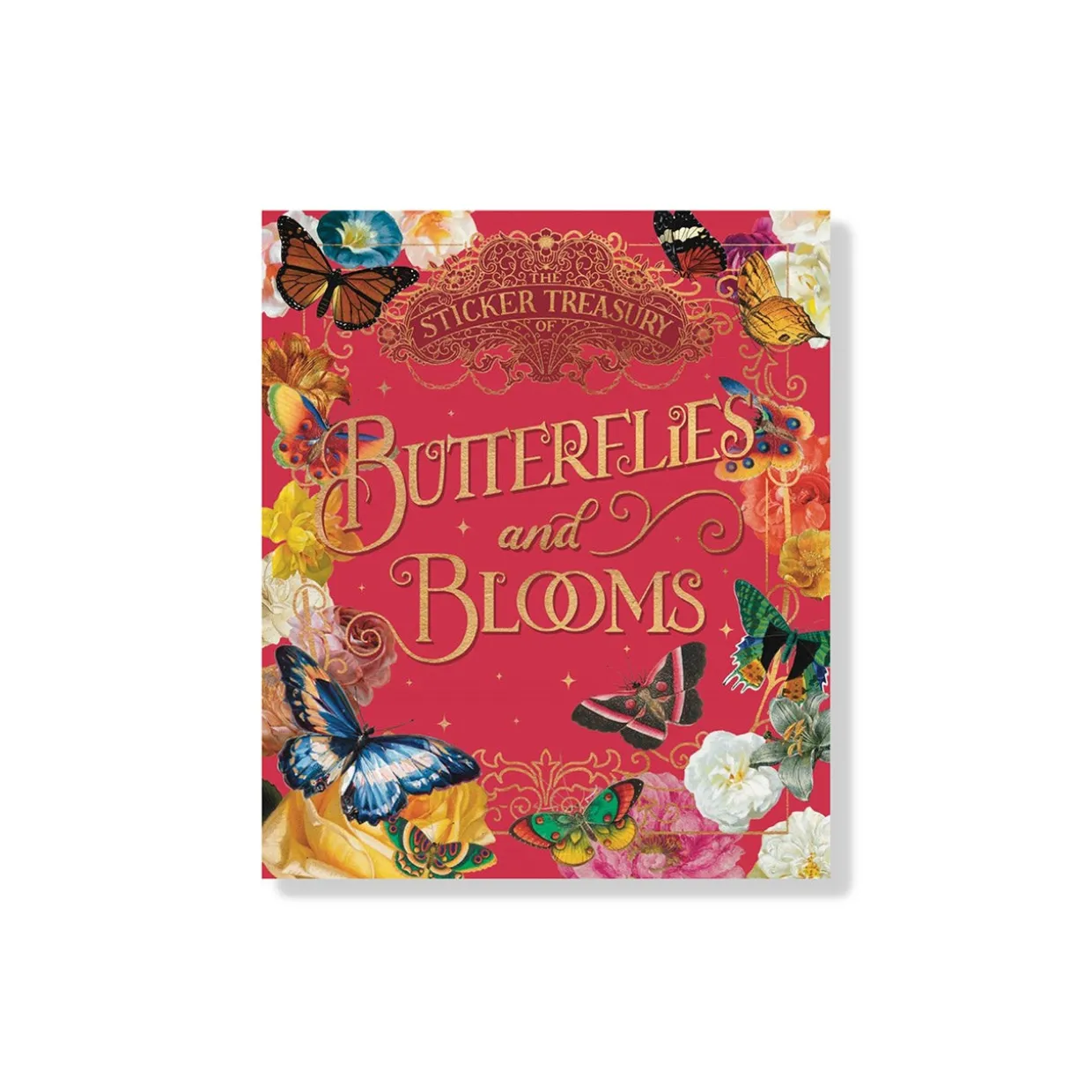 The Sticker Treasury of Butterflies and Blooms