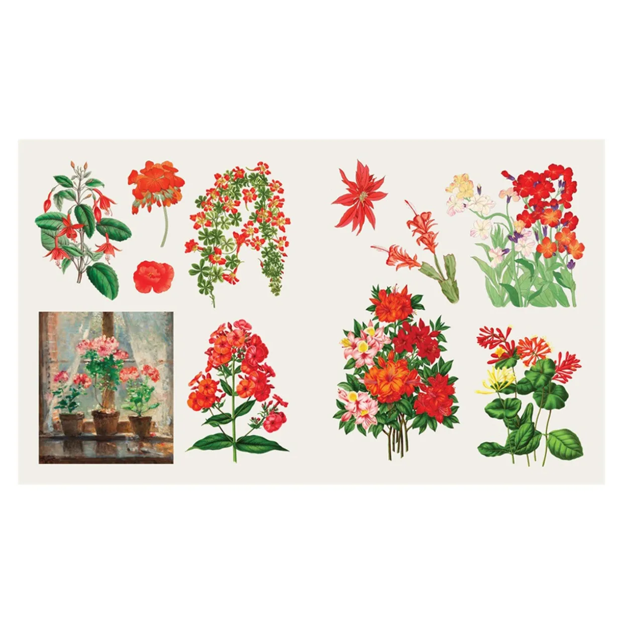 The Sticker Treasury of Butterflies and Blooms
