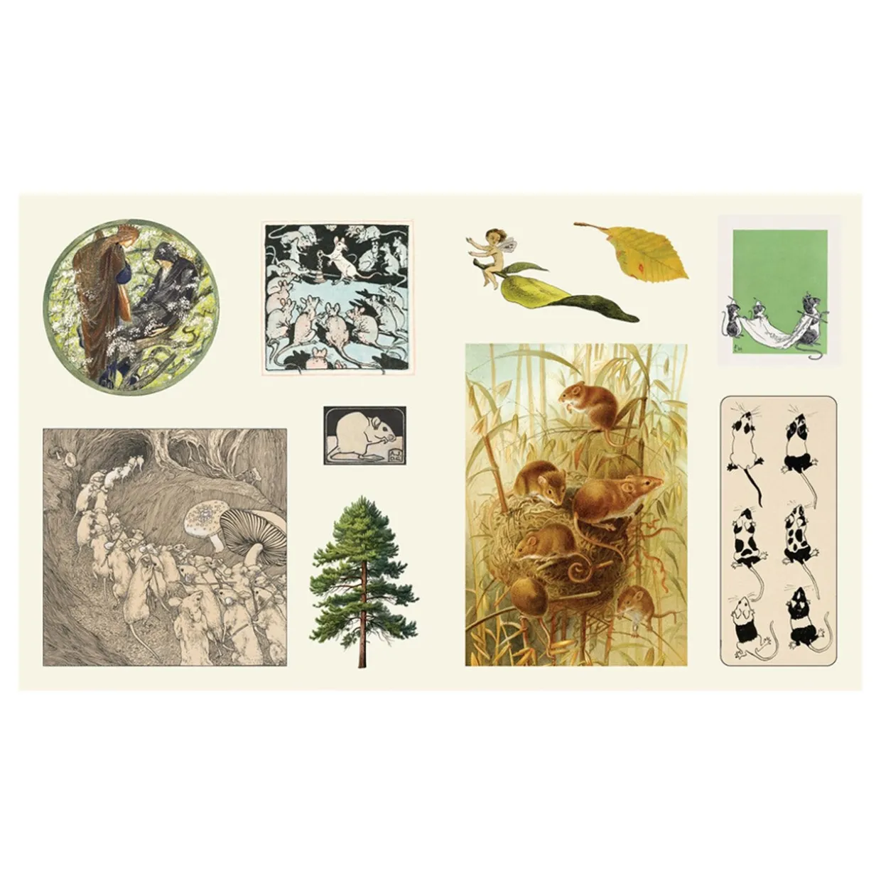 The Sticker Treasury of Woodland Adventures