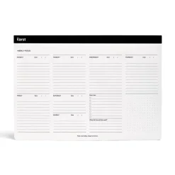 Weekly Desk Pad