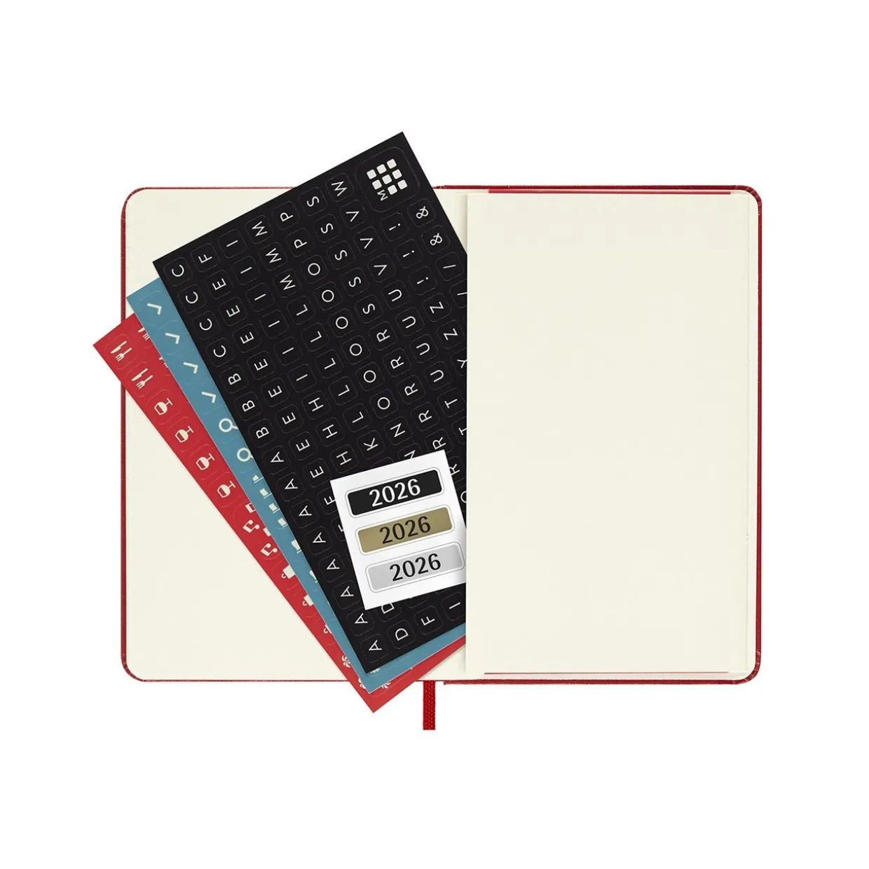 2026 Weekly Notebook Diary Hard Cover Pocket