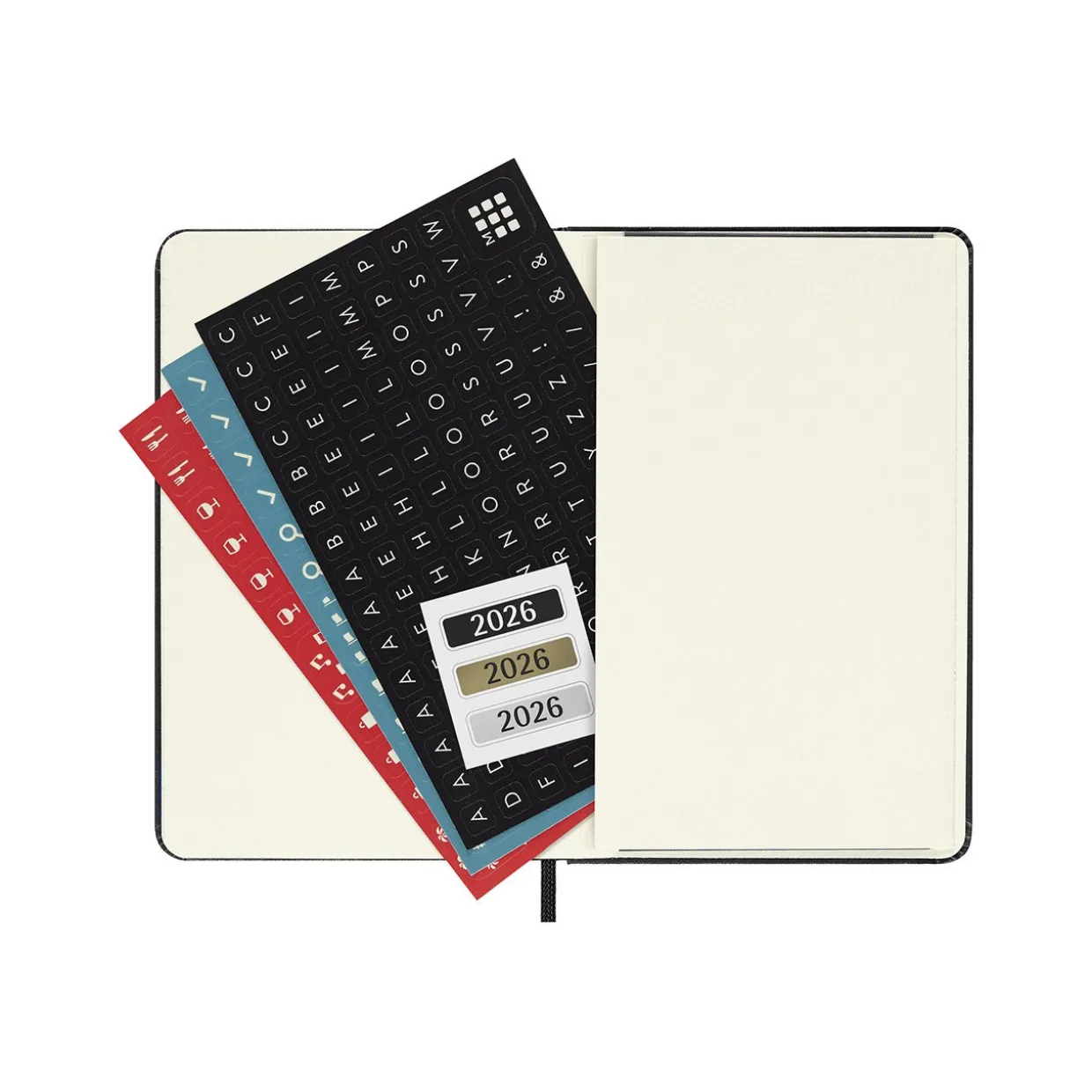 2026 Weekly Notebook Diary Hard Cover Pocket