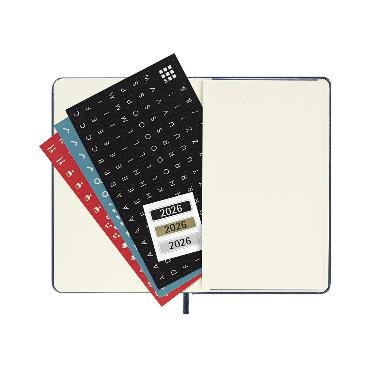 2026 Weekly Notebook Diary Hard Cover Pocket