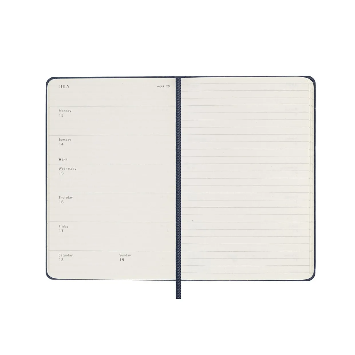 2026 Weekly Notebook Diary Hard Cover Pocket