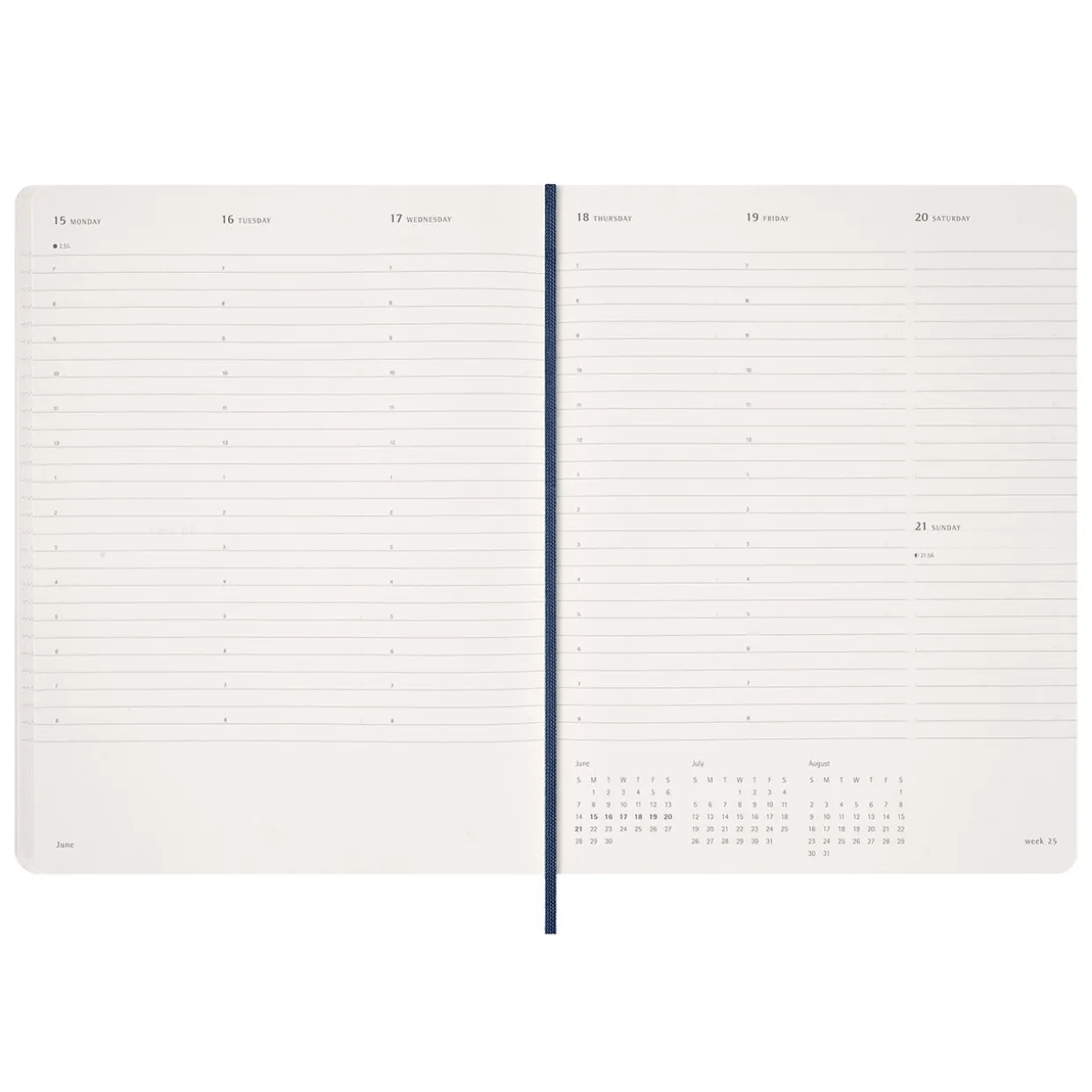 2026 Weekly Vertical Soft Cover Diary Extra Extra Large