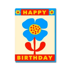 Wild Rose Happy Birthday Greeting Card