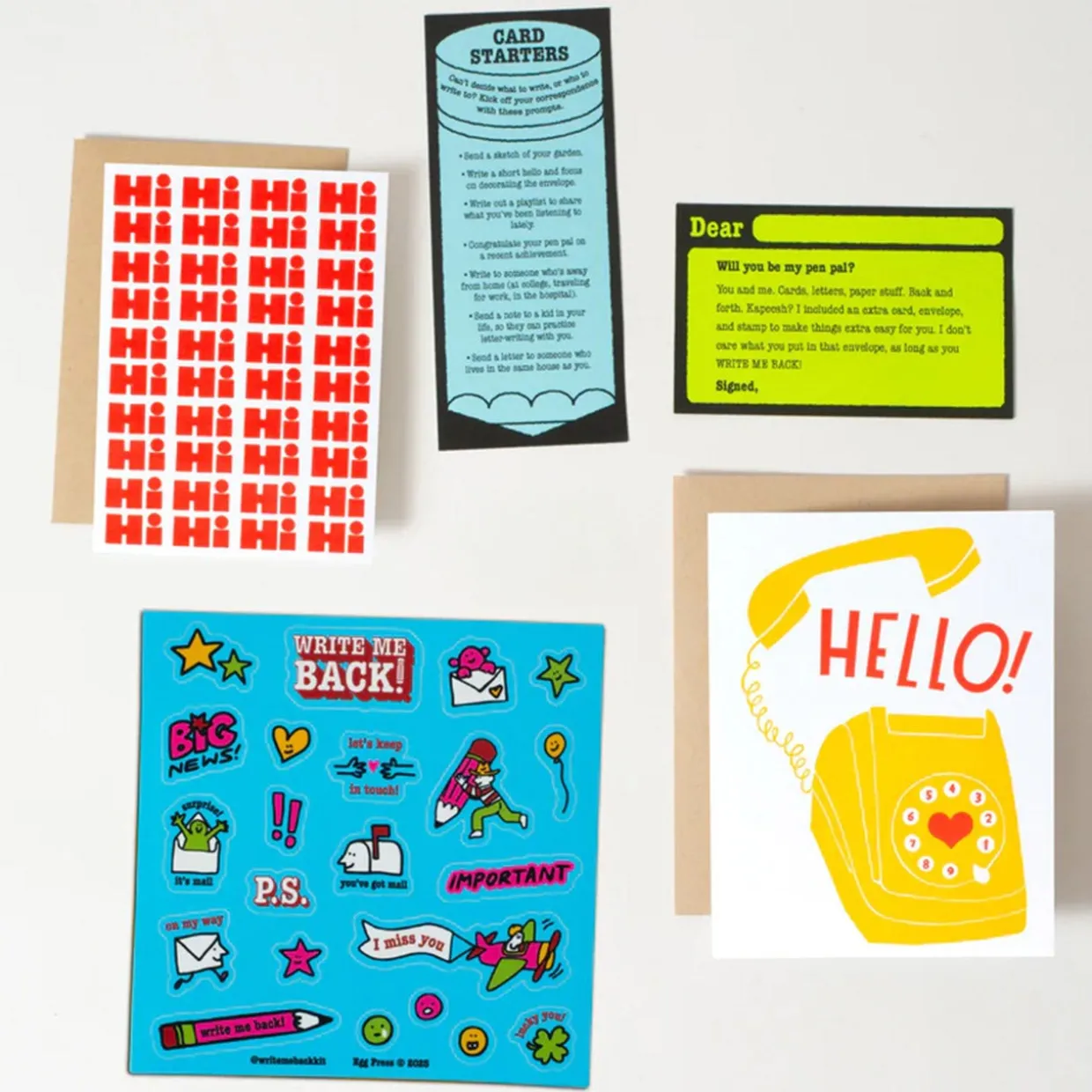 Write Me Back! Pen Pal Kit