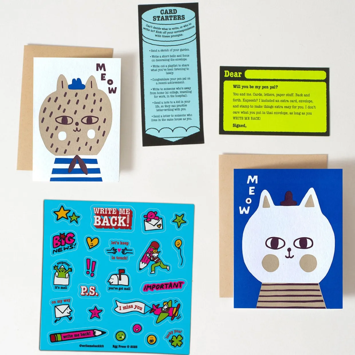 Write Me Back! Pen Pal Kit