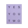 Yes You Two Greeting Card